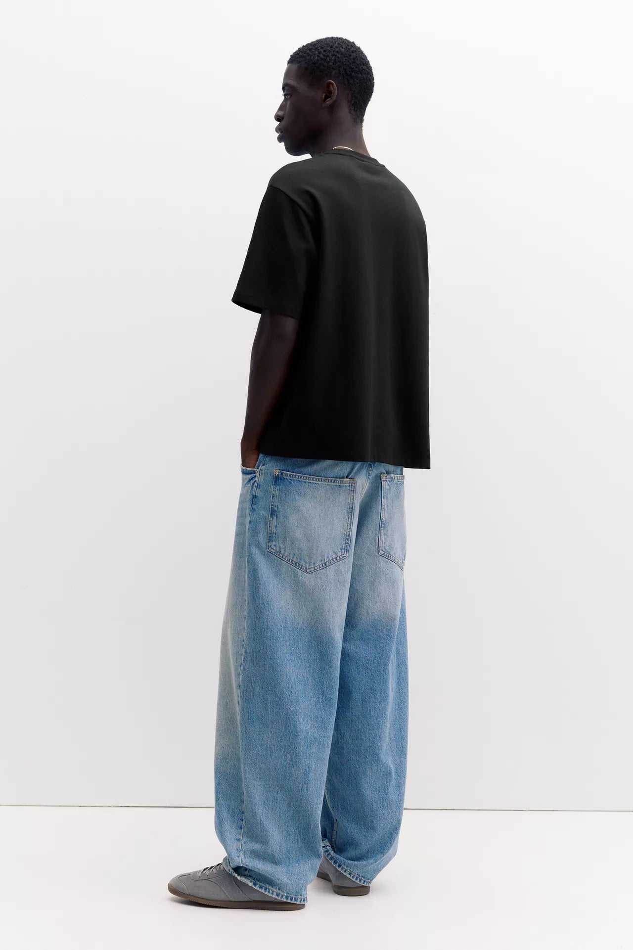 The Heavyweight Box Cut Tee Black