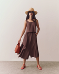 The Khaadi Tank in Brown