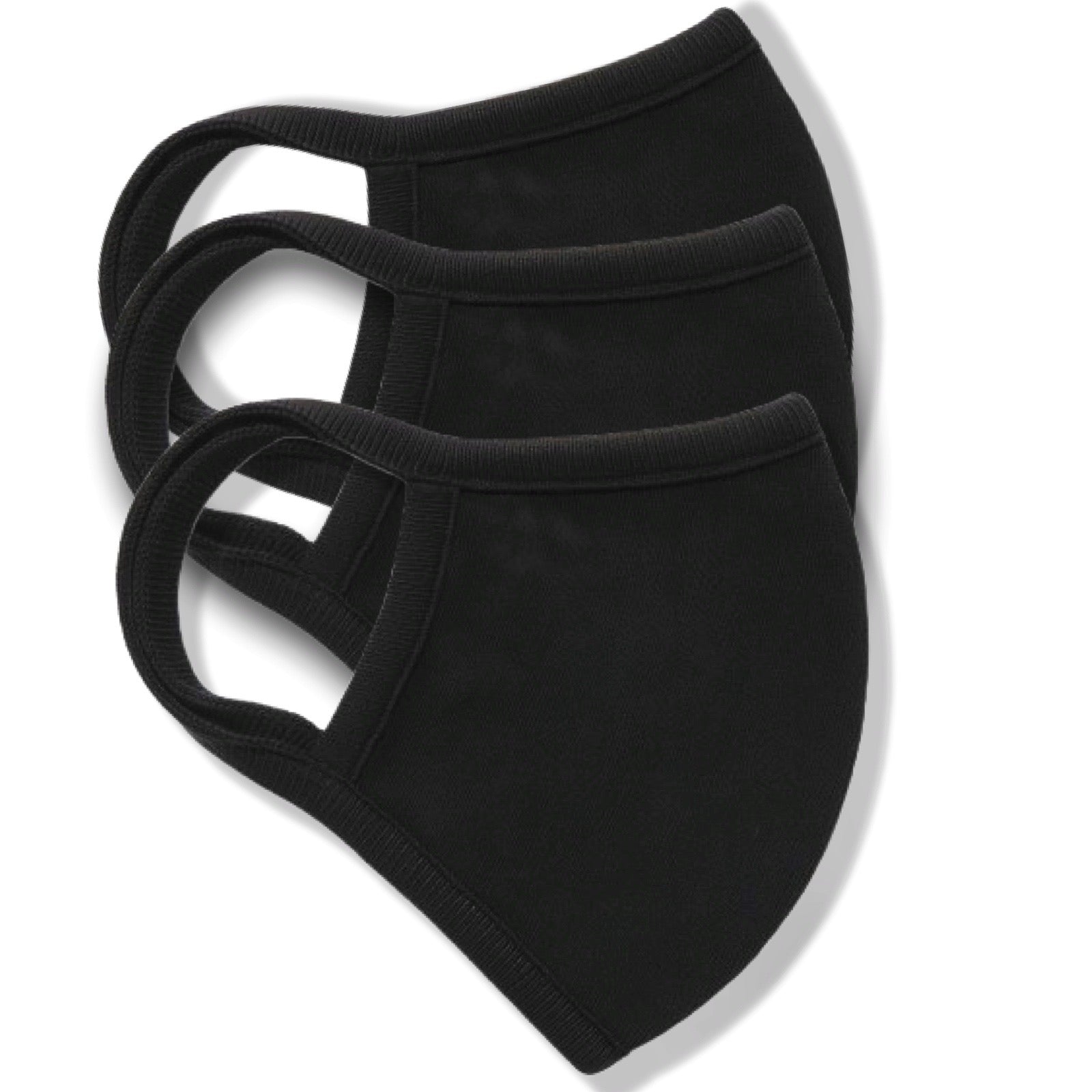 Cotton Face Masks - Made of Premium Organic Cotton, Reusable Washable Soft Cloth Face Masks 3/6 Pk