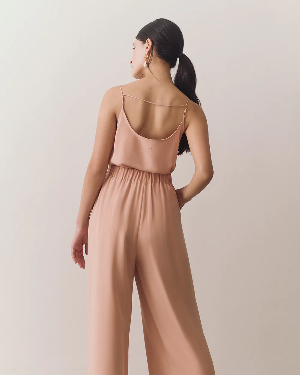The Summer Tapered Camisole in Peach